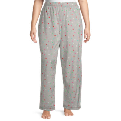 womens plus fleece pants