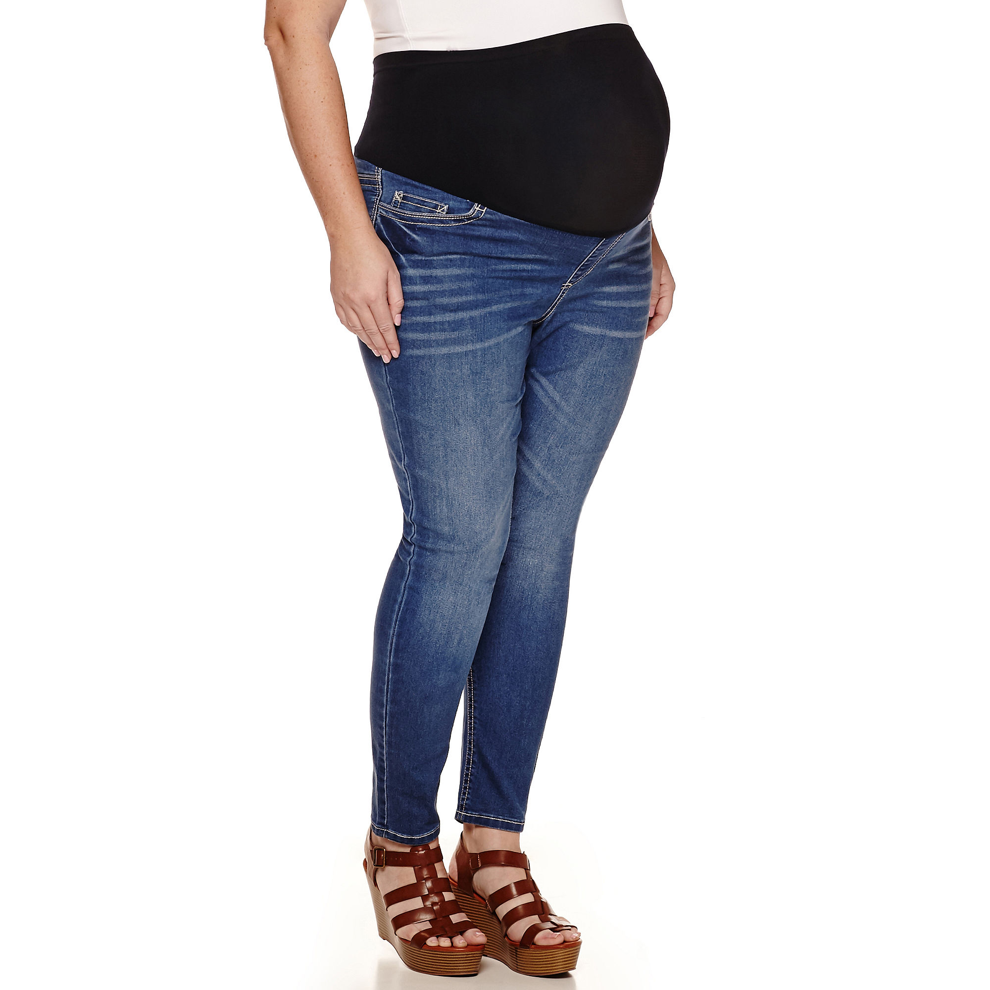 Skinny Maternity Jeans Jeans Hub