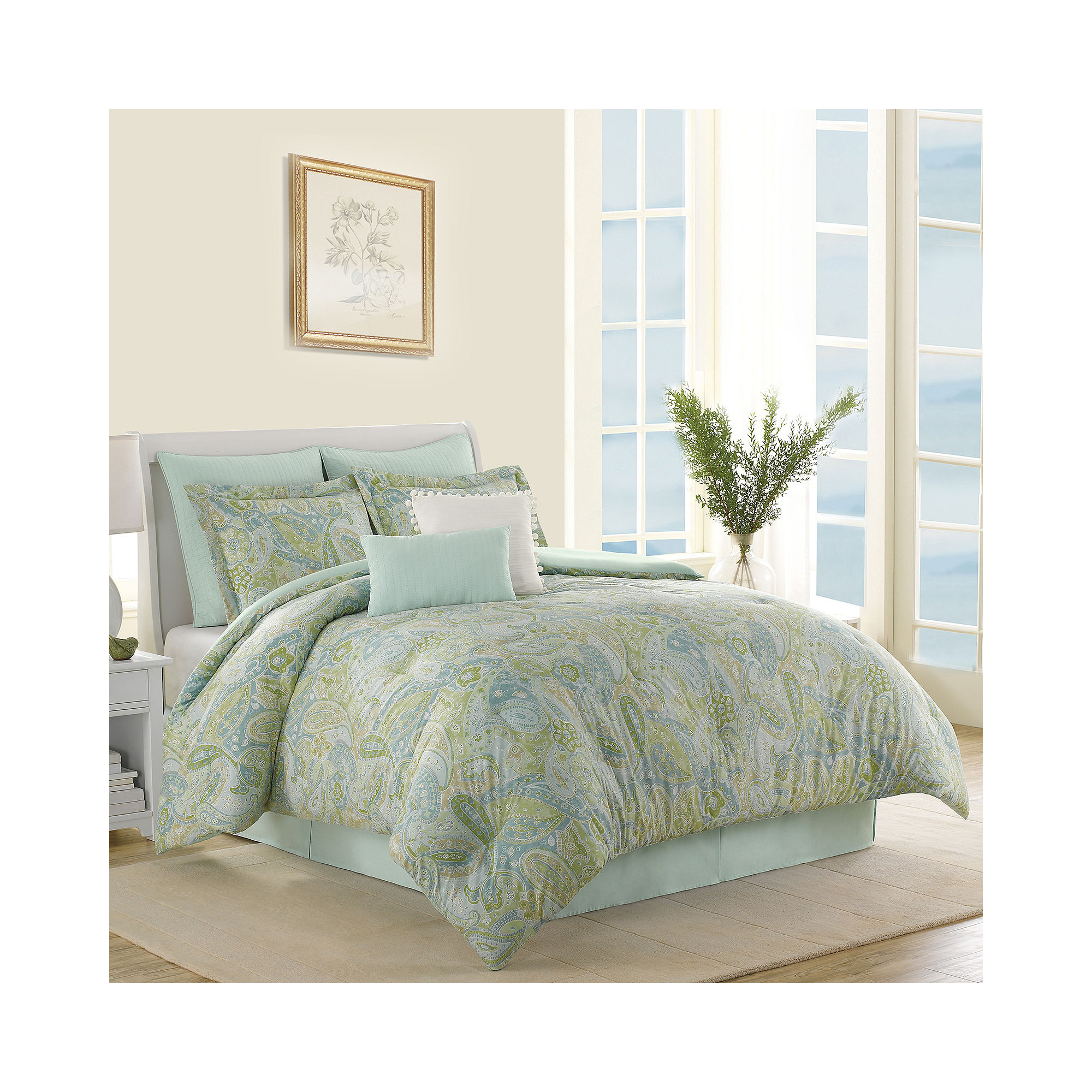 Soho Sea Glass 8-pc. Comforter Set