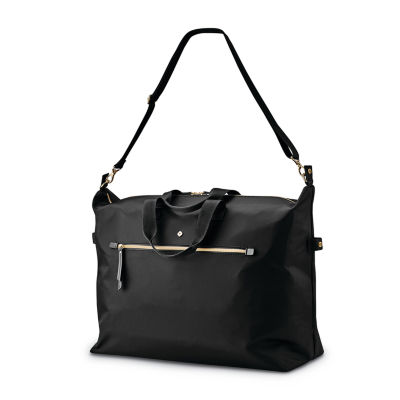 samsonite mens leather classic duffel