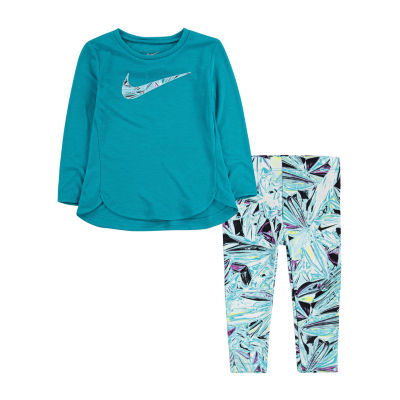nike 2 piece legging set