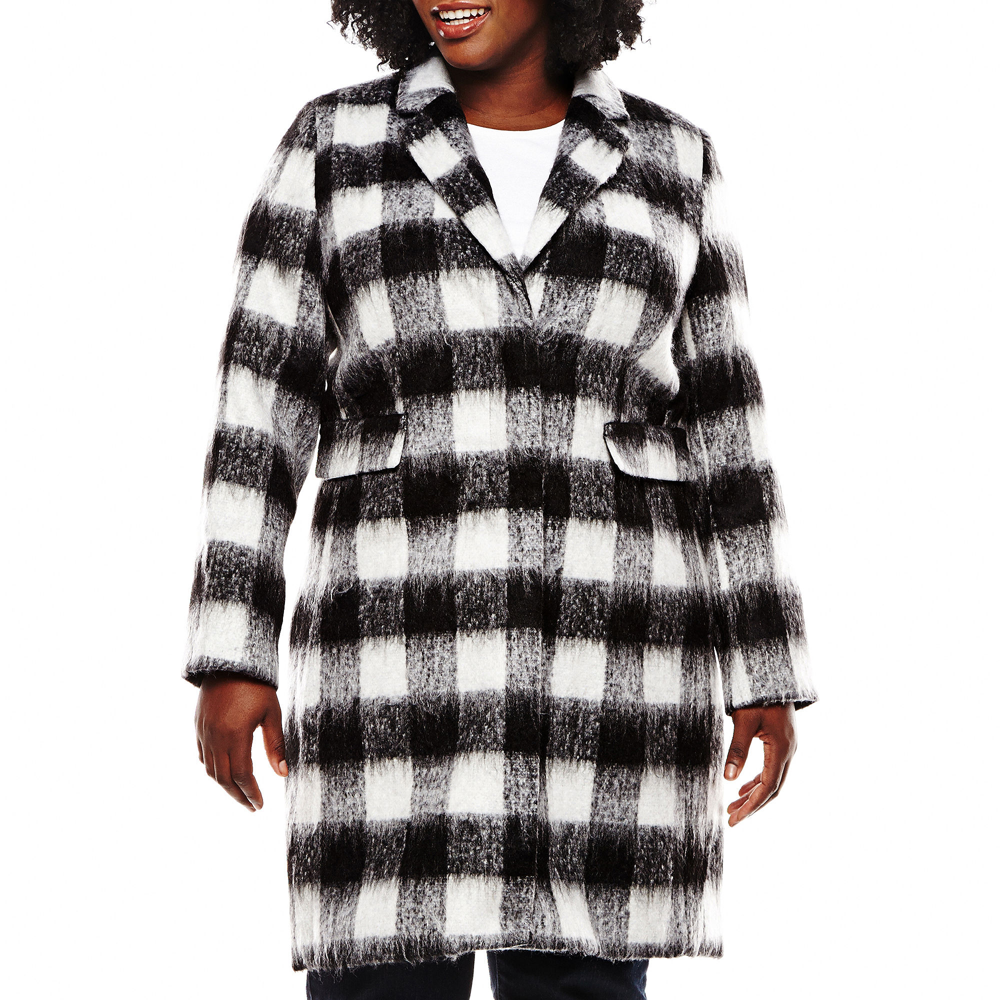liz claiborne winter coats plus size