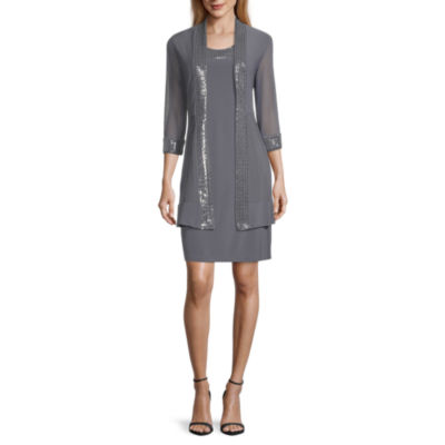 embellished jacket dress