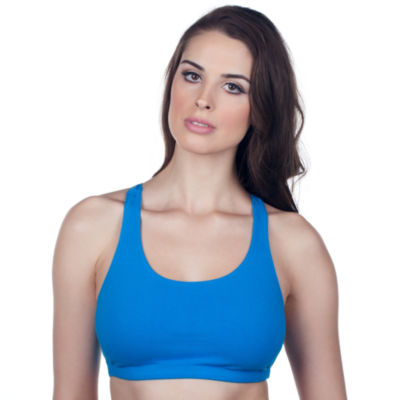 Leading Lady Cotton Racerback Sports Bra JCPenney