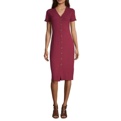 jcpenney maroon dress