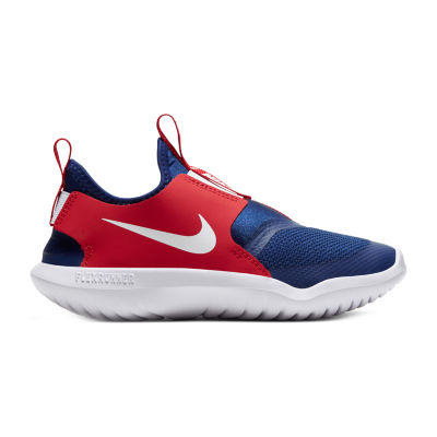 boys red running shoes