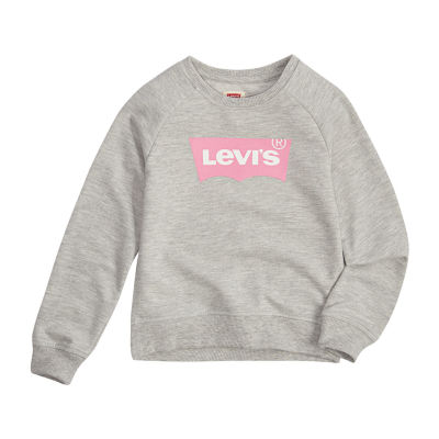 levi's graphic big sleeve sweatshirt