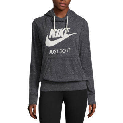 nike gym vintage logo hoodie