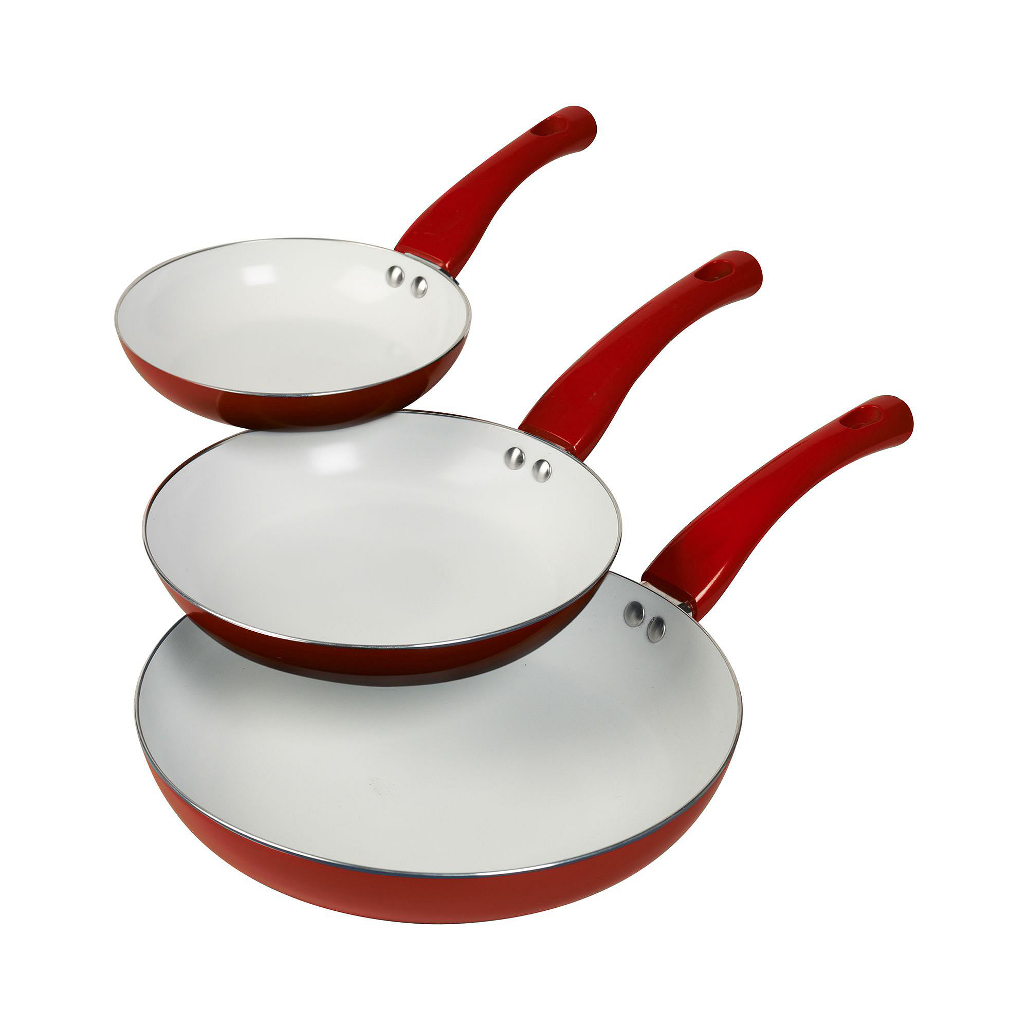 UPC 048552390989 product image for Basic Essentials 3-pc. Ceramic Fry Pan Set | upcitemdb.com