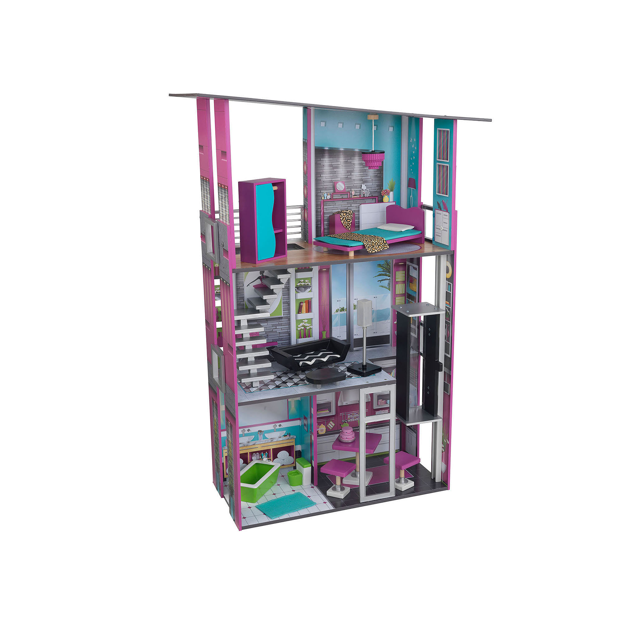 KidKraft Glamorous Dollhouse with Furniture