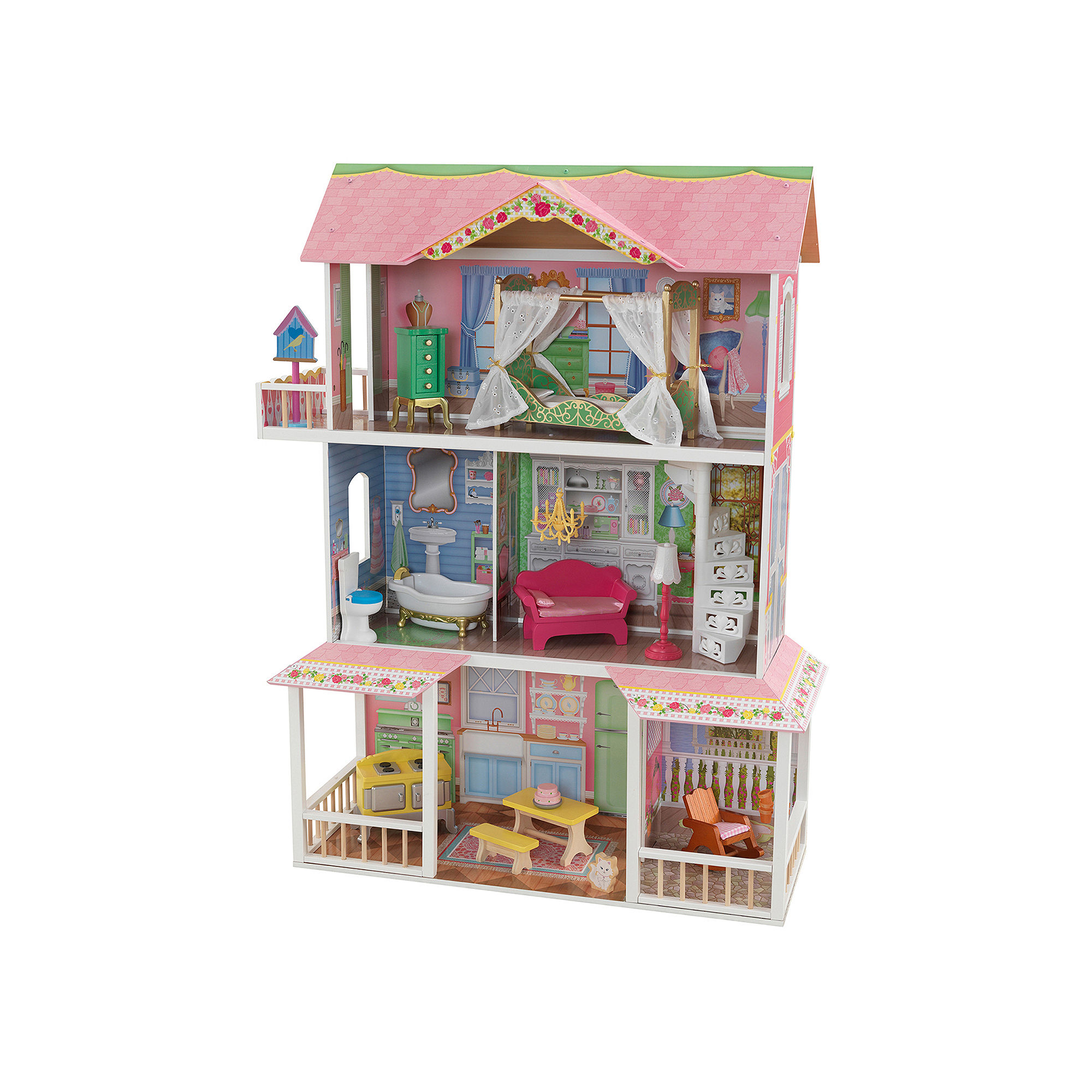 KidKraft Sweet Savannah Dollhouse with Furniture