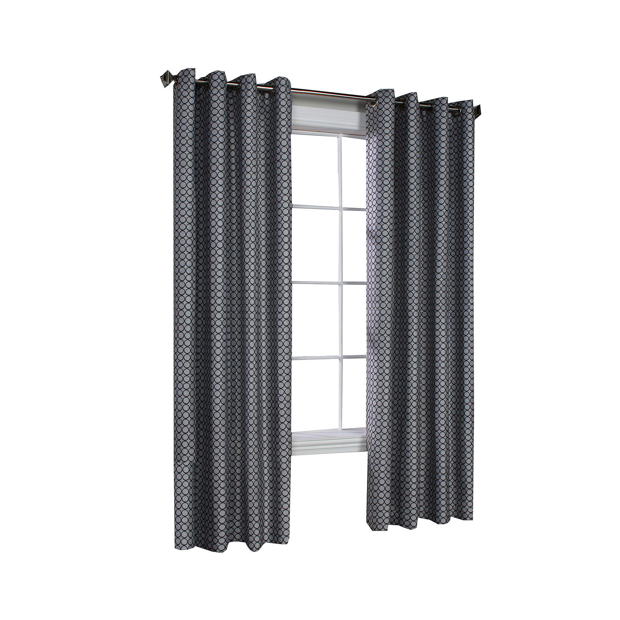 Belgard Geometric Jacquard Grommet-Top Window Panel