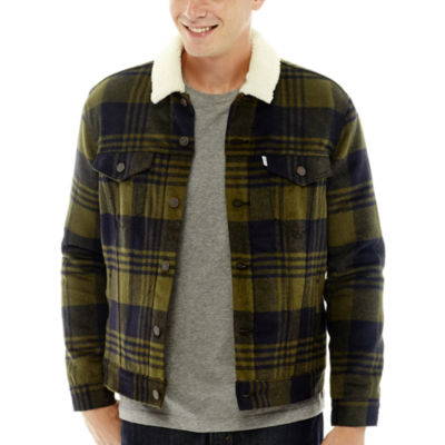 levi's wool sherpa trucker jacket