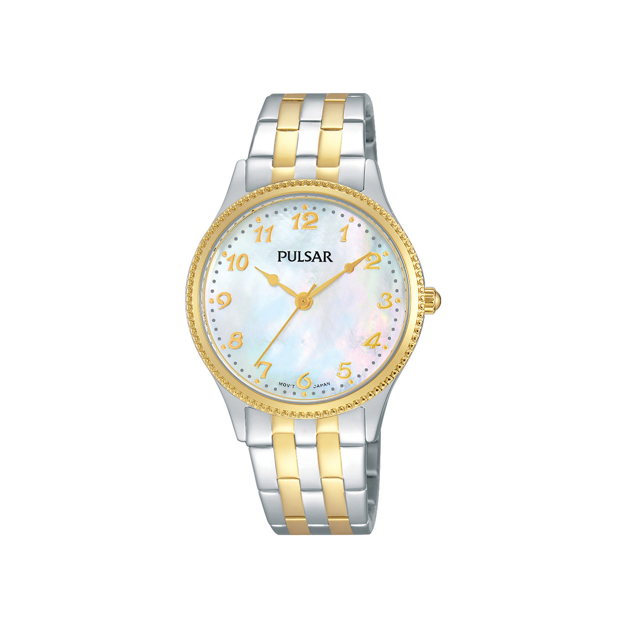 UPC 037738146779 product image for Pulsar Business Womens Mother-of-Pearl Two-Tone Stainless Steel Sport Watch PH81 | upcitemdb.com