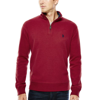 us polo assn quarter zip pullover