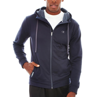 champion powertrain fleece hoodie