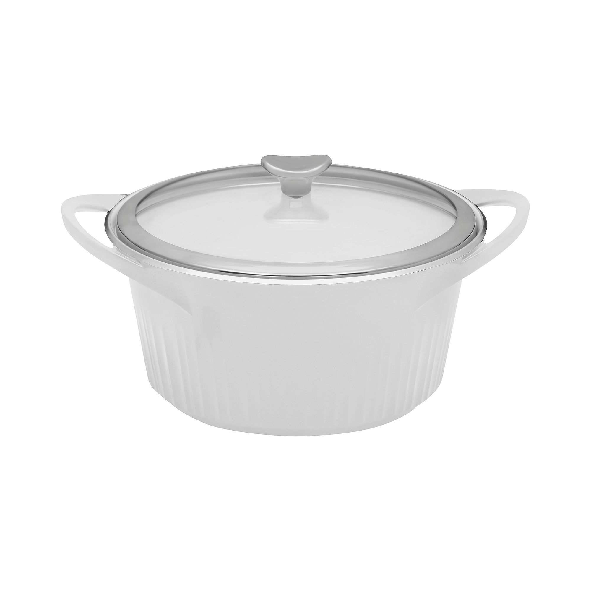 CorningWare French White Cast Aluminum\