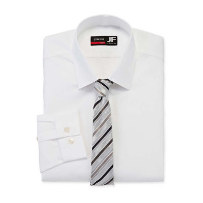 slim fit dress shirt and tie set