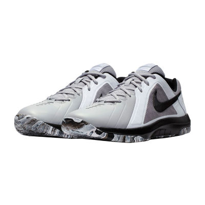 men's nike black and white basketball shoes