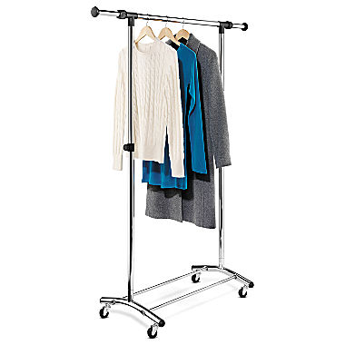 Honey-Can-Do® Commercial Chrome Garment Rack  