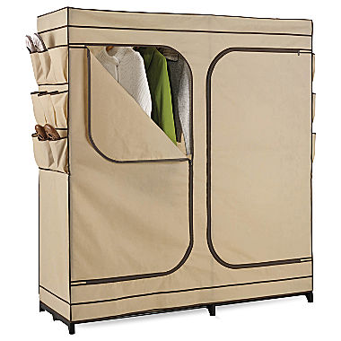Honey-Can-Do® Double-Door Clothing Storage Closet w/ Shoe