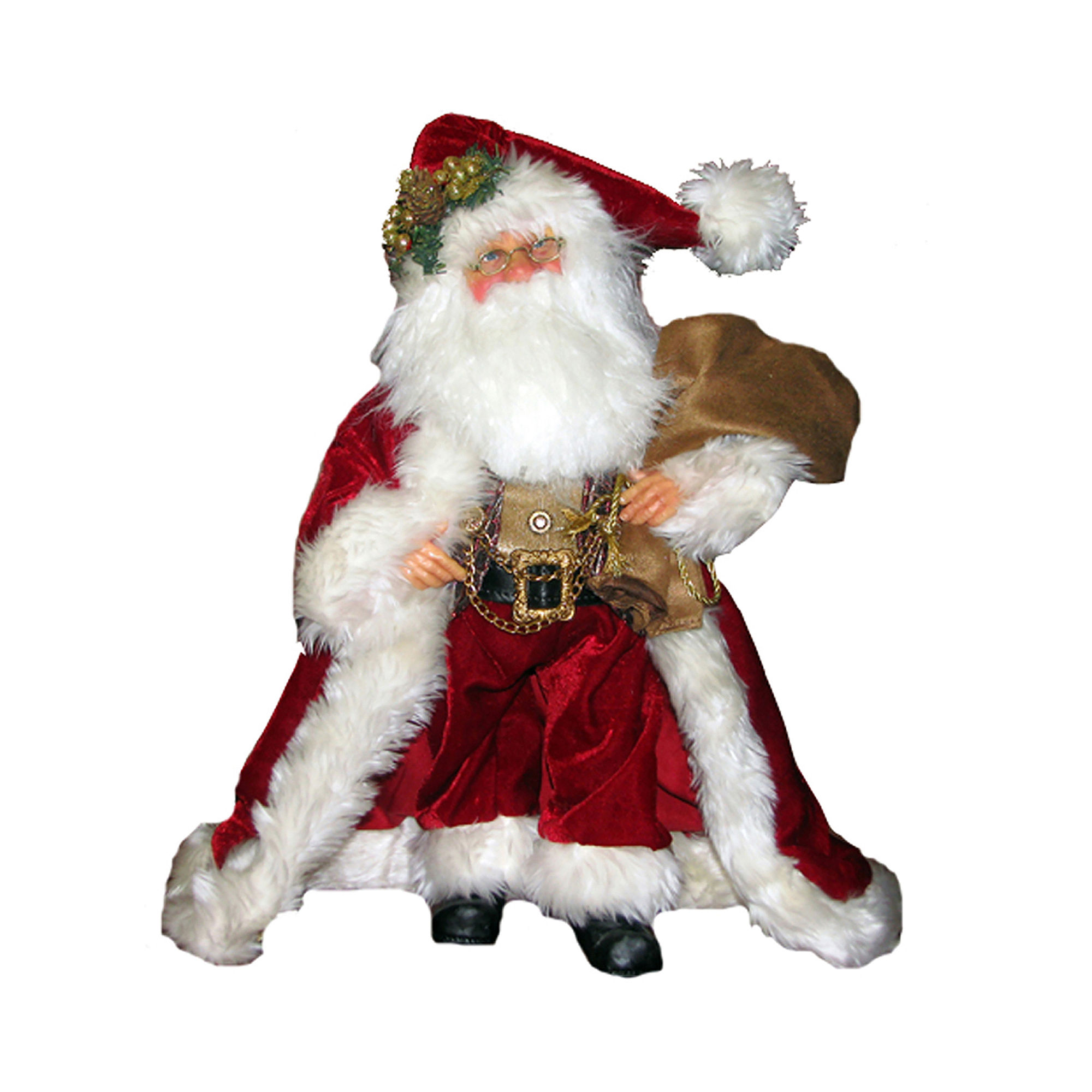 UPC 086131220449 product image for Kurt Adler Jacqueline Kent Traditional Standing Santa | upcitemdb.com