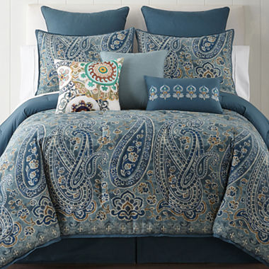 JCPenney Home Belcourt 4 pc forter Set & Accessories