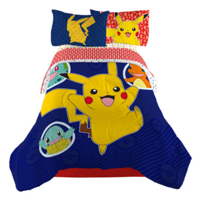 pokemon bed sheets twin