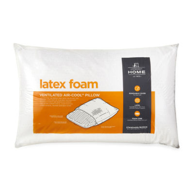 latex foam rubber pillow