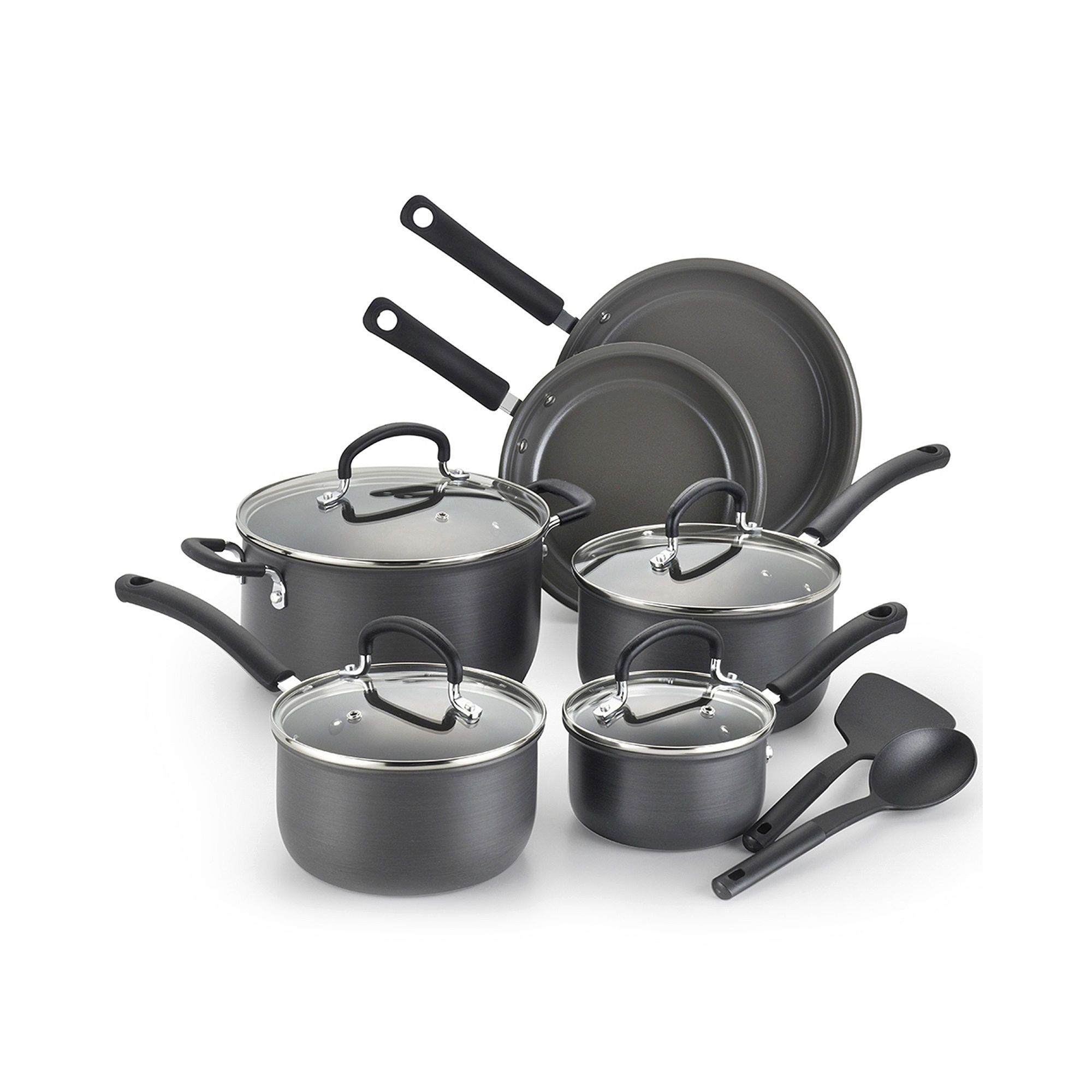 T-fal Precision 12-pc. Hard-Anodized Ceramic Cookware Set