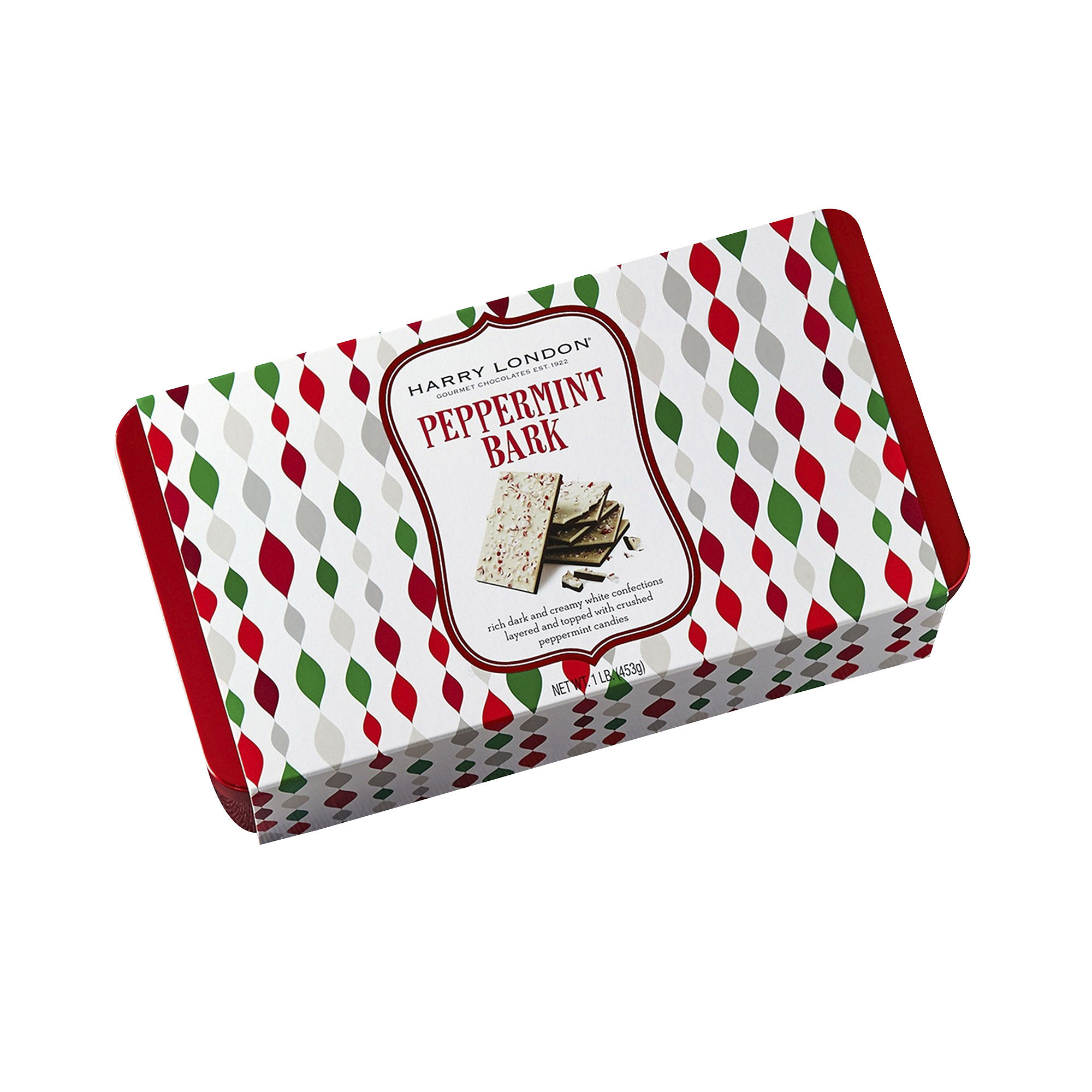 UPC 021795220596 product image for Harry London Peppermint Bark Tin | upcitemdb.com