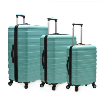 3 piece luggage set jcpenney