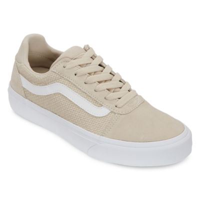 Vans Ward Deluxe Womens Skate Shoes, Color: Beige - JCPenney