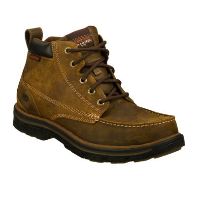 skechers men's relaxed fit segment barillo boots