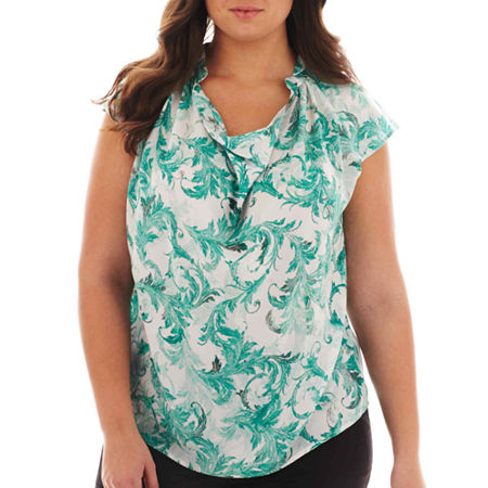 worthington sleeveless blouses