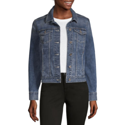 liz claiborne jean jacket