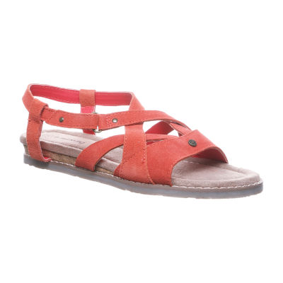 red sandals jcpenney