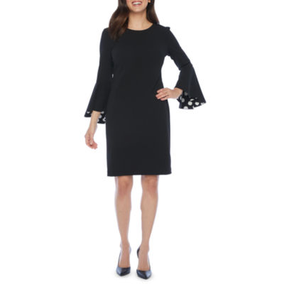 black sheath dress jcpenney