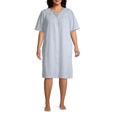 Adonna Snap Front Duster Plus Jcpenney