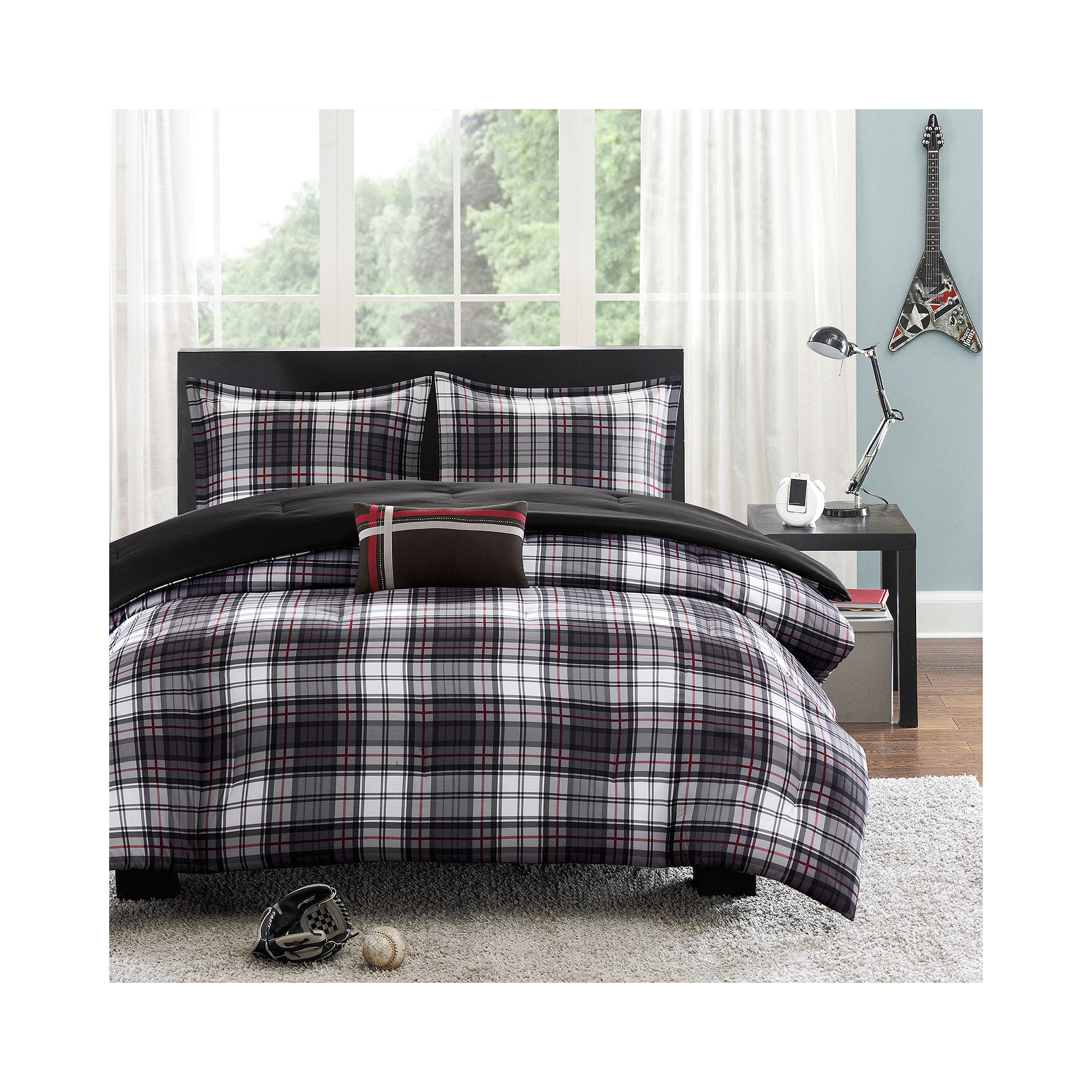 Mi Zone David Plaid Comforter Set