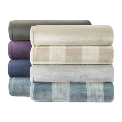 Home Expressions Velvet Plush Blanket, Jcpenney Throw Rugs