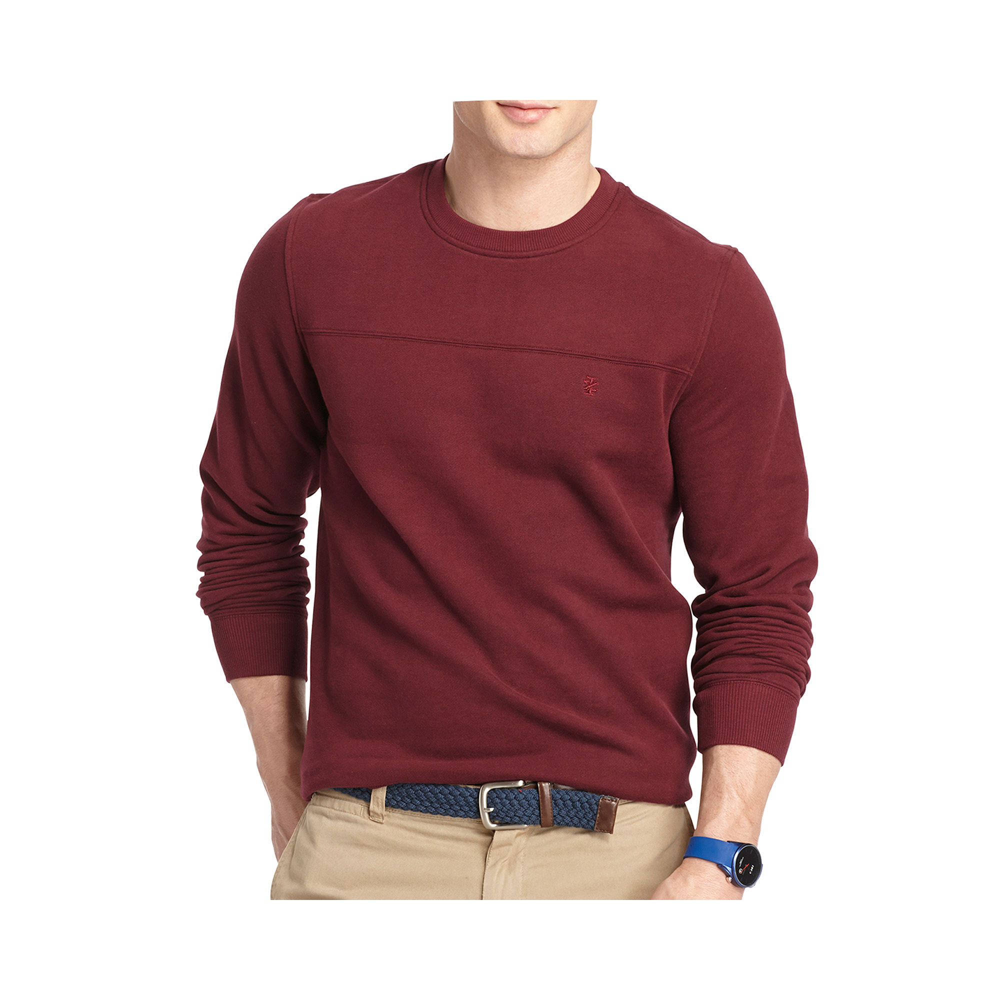 UPC 015844179287 product image for IZOD Sueded Fleece Crewneck | upcitemdb.com