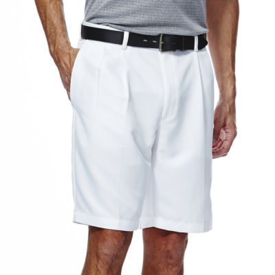 haggar pleated shorts