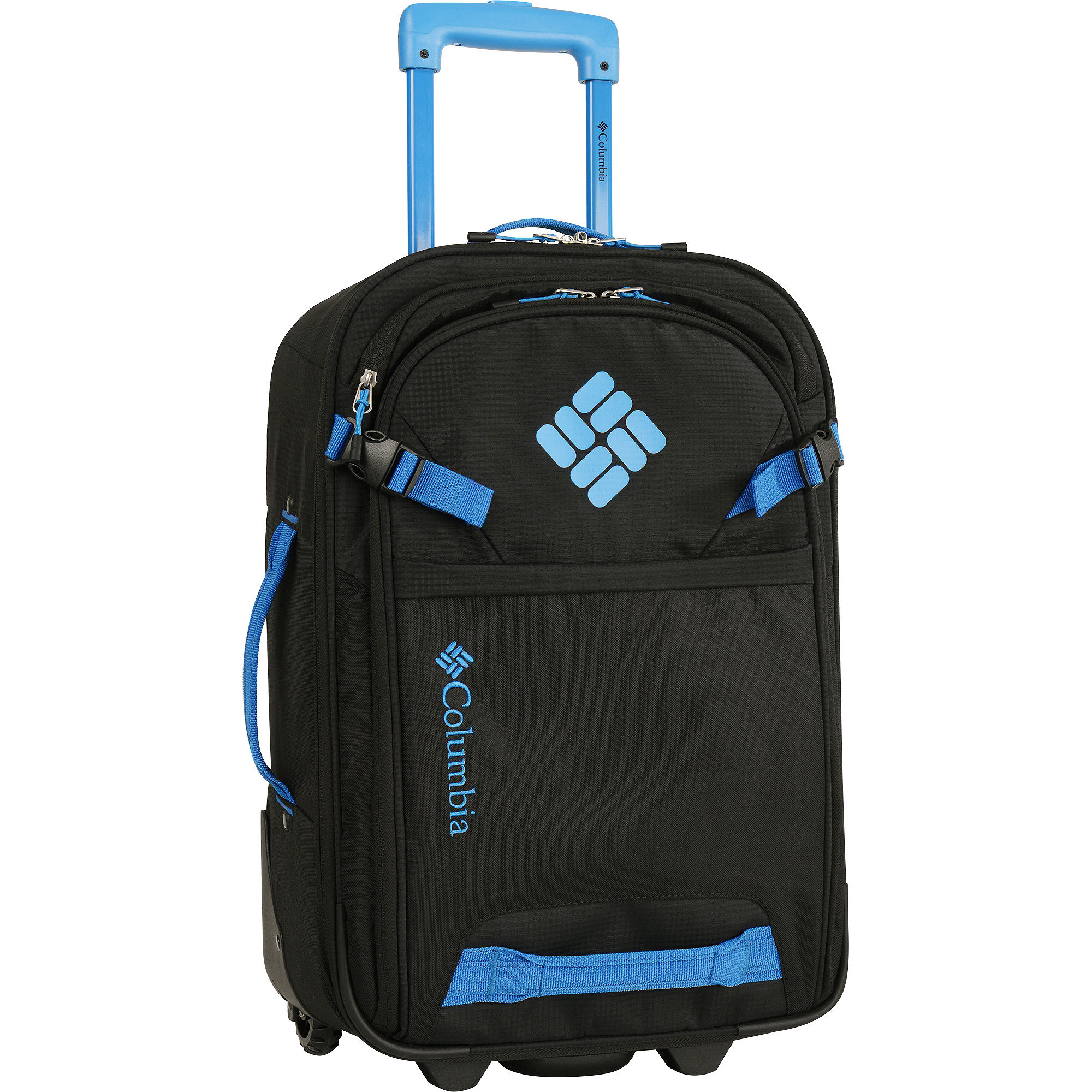 UPC 047505000111 Columbia Black Blue Hawser Wheeled Luggage 2o