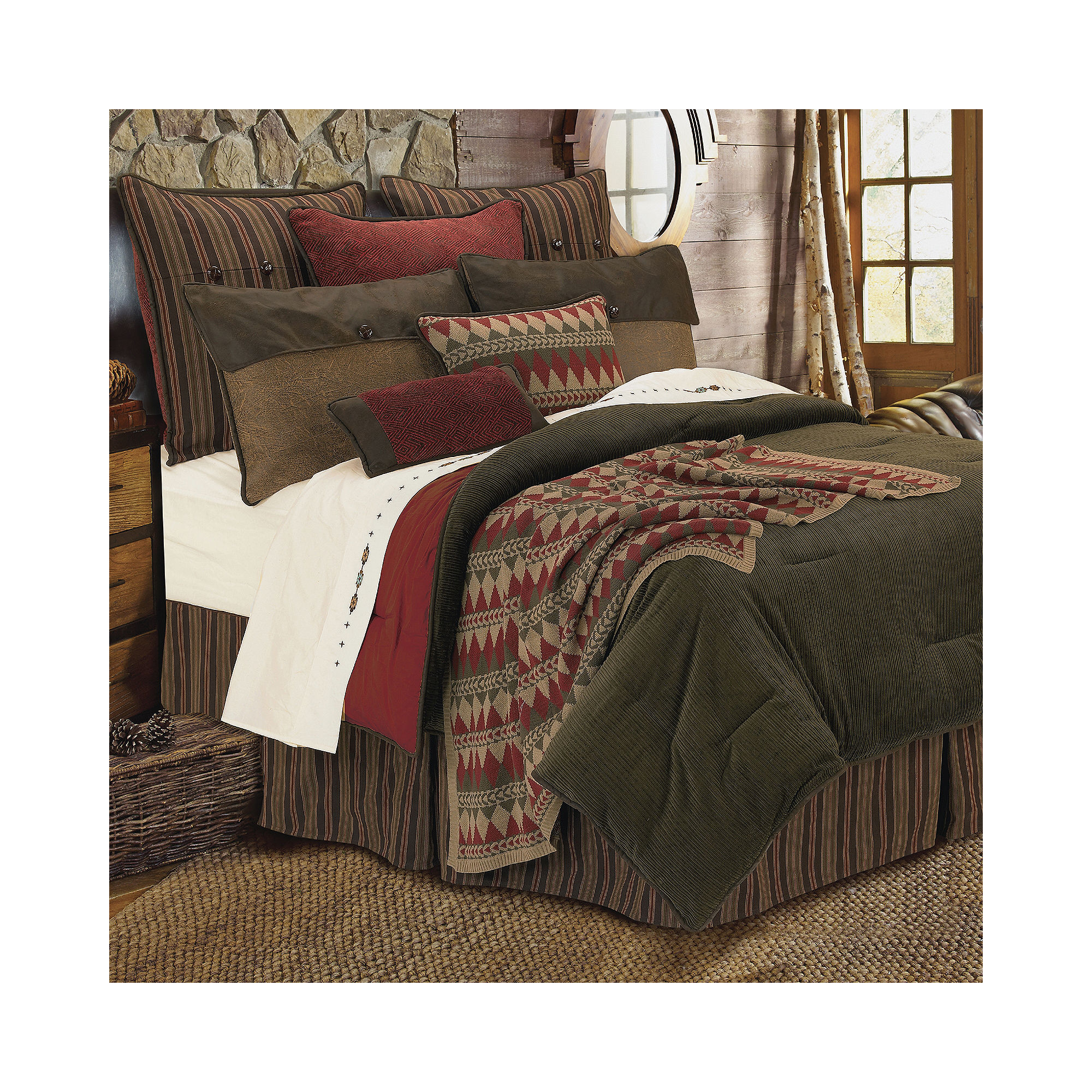 HiEnd Accents Wilderness Ridge Comforter Set
