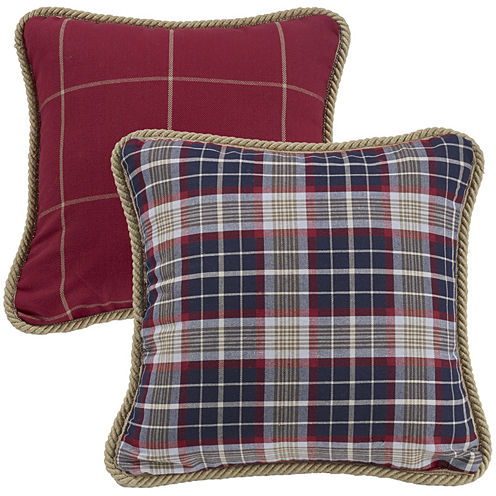 HiEnd Accents South Haven Reversible Plaid Decorative Pillow - JCPenney