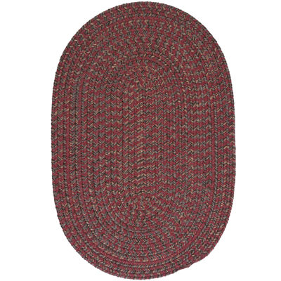 Colonial Mills Grafton Tweed Reversible Braided Oval Rug JCPenney