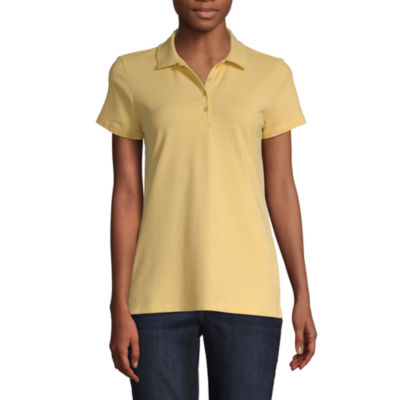 yellow polo womens