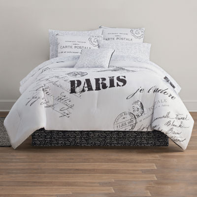 Home Expressions Paris Complete Bedding Set With Sheets