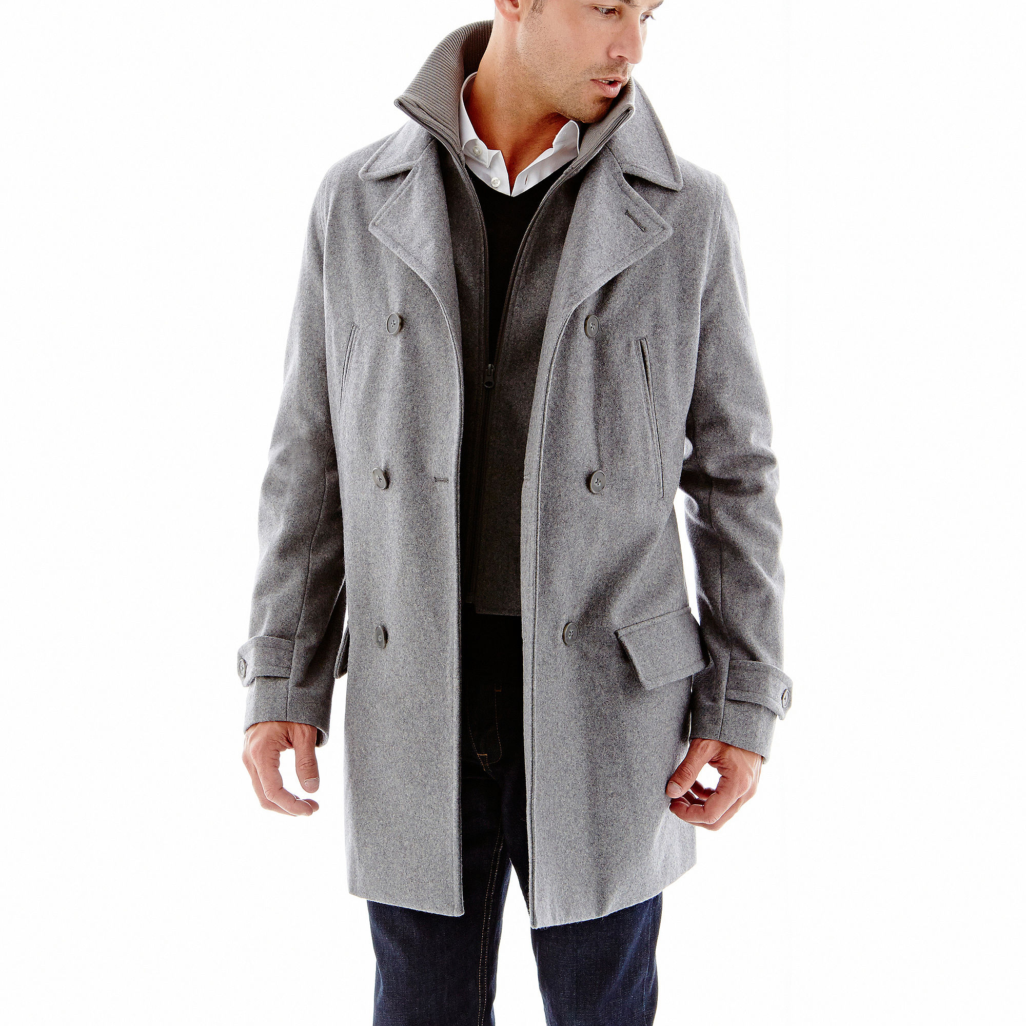 J hot sale ferrar peacoat